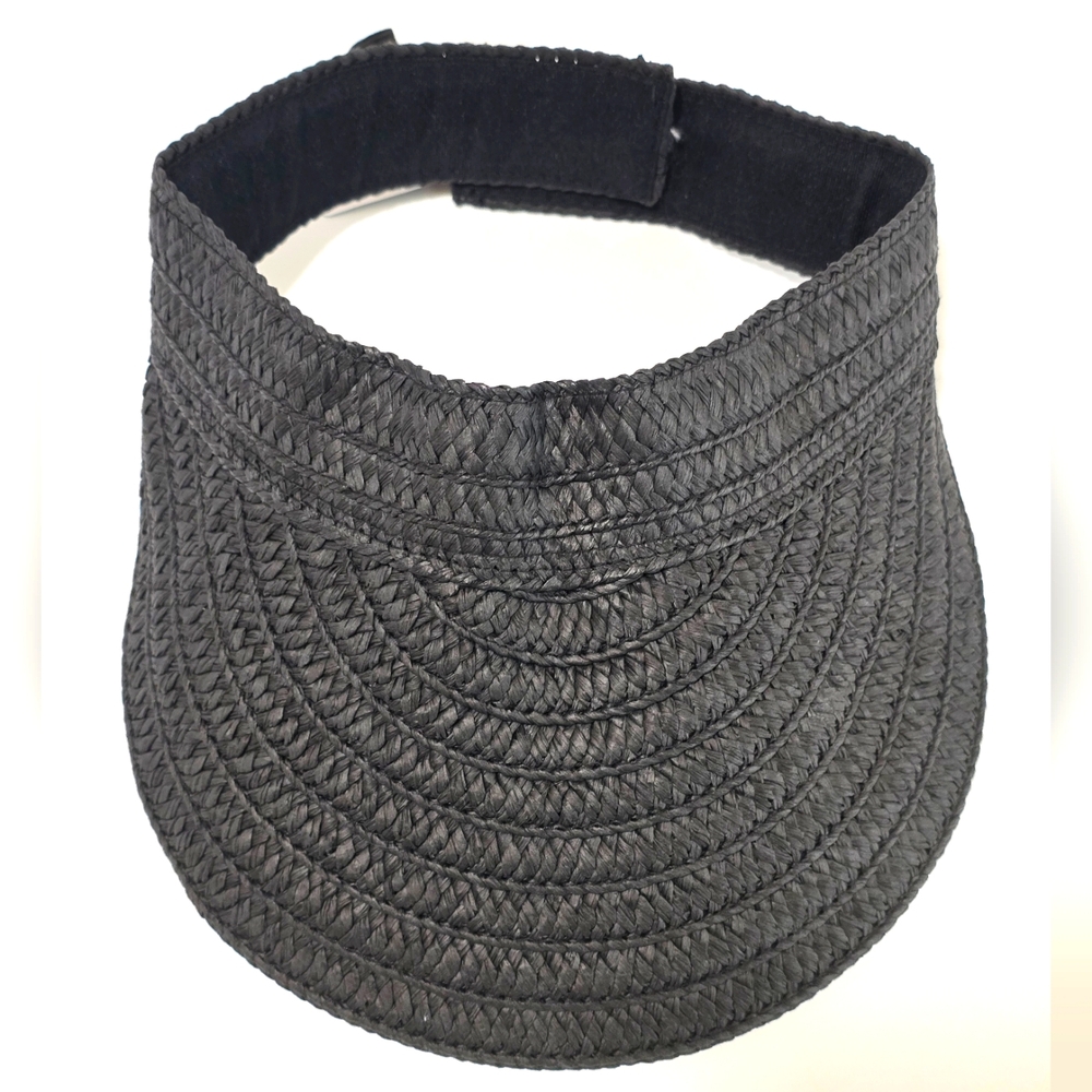 TORRID Black Packable Woven Travel VISOR